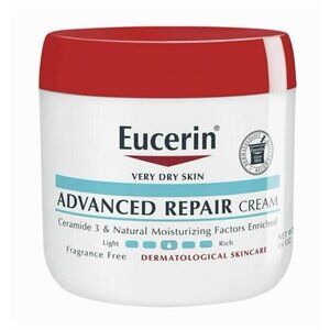 Eucerin Advanced Repair Cream 16 Oz For Very Dry Skin  Dermatological Skincare E